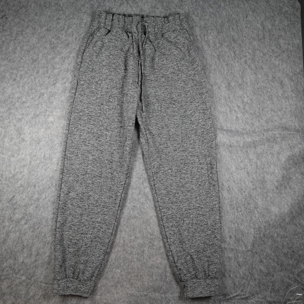 Year of Ours Pants Women Extra Large Gray Heathered Jogger Activewear Drawstring